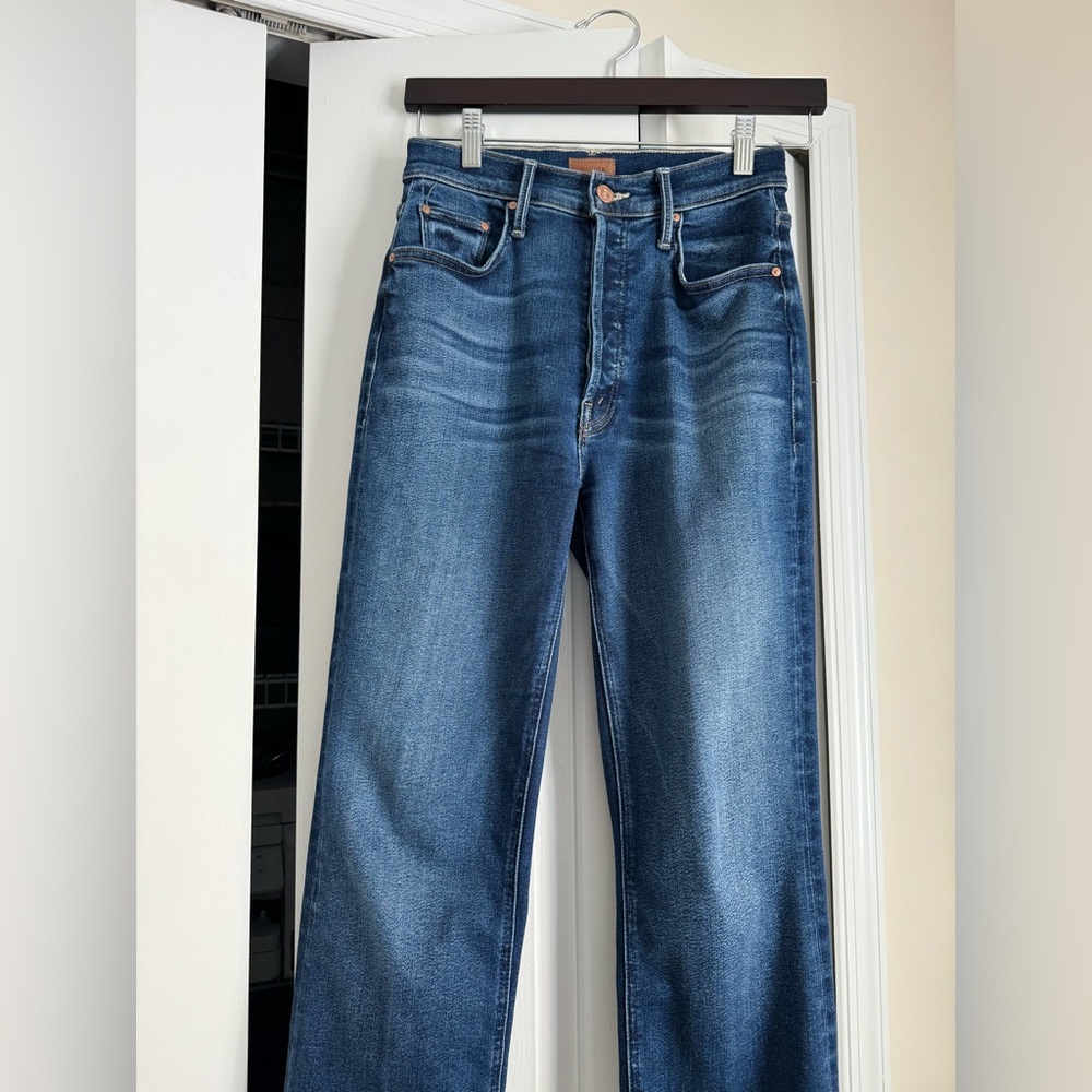 MOTHER Tripper Ankle Fray Jeans